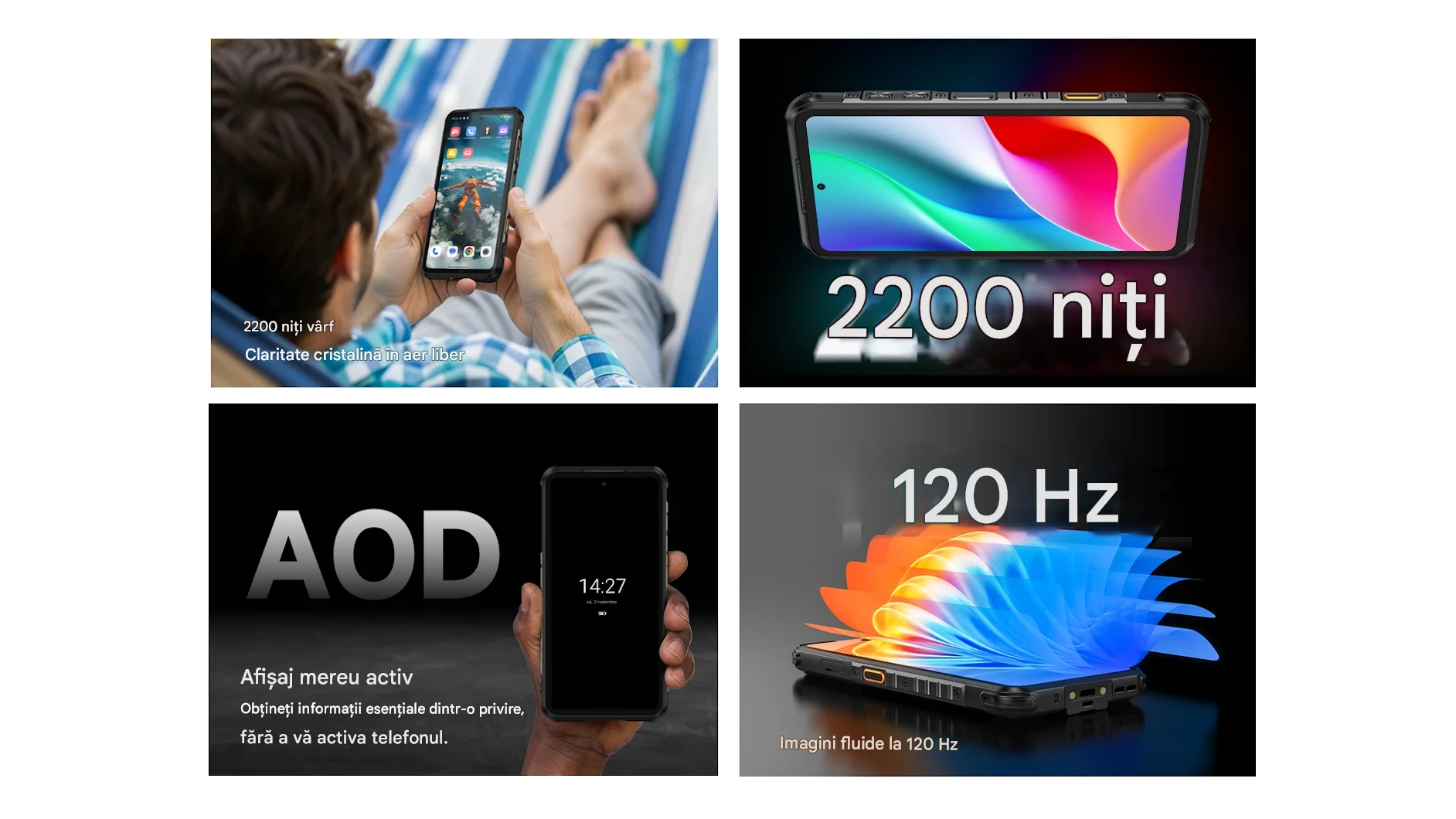 Ecran AMOLED 120Hz