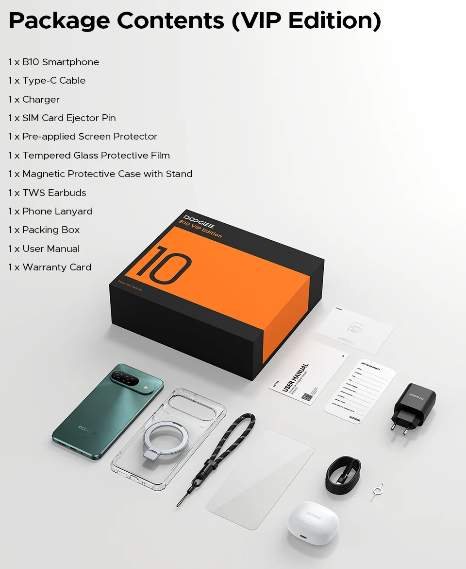 Package contents