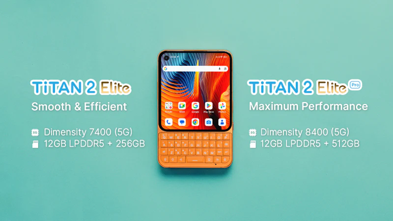 Unihertz Titan 2 Elite și Elite Pro: telefoanele mobile QWERTY care readuc productivitatea adevărată în 2026