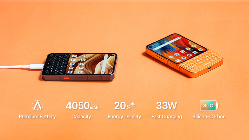 Telefon mobil Unihertz Titan 2 Elite baterie 5050mAh