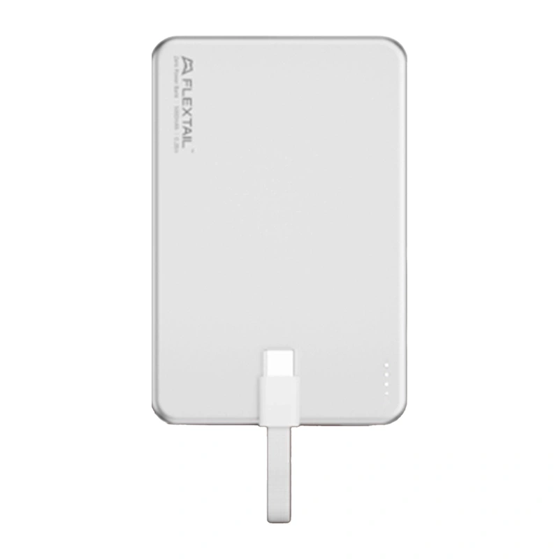 Energie verde - Baterie externa Flextail Zero Power Metal de 5000 mAh (argintiu)
