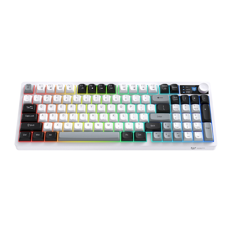 Gadgets 1 - Tastatura pentru jocuri Onikuma MT902 2.4G (alb-negru)