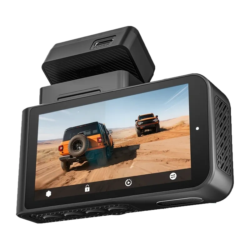 Sisteme (Camere) Supraveghere Video - Camera auto WOLFBOX X3 WiFi 2,5K + 1080p, 64 GB
