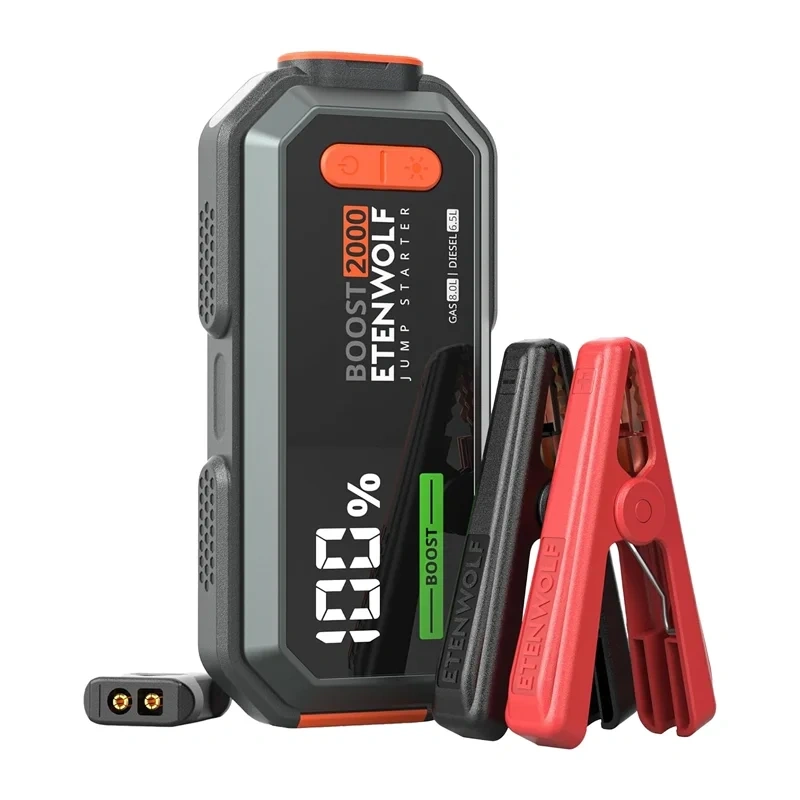 Gadgets - Etenwolf J1 16.000 mAh 2000A - Dispozitiv de pornire de urgenta