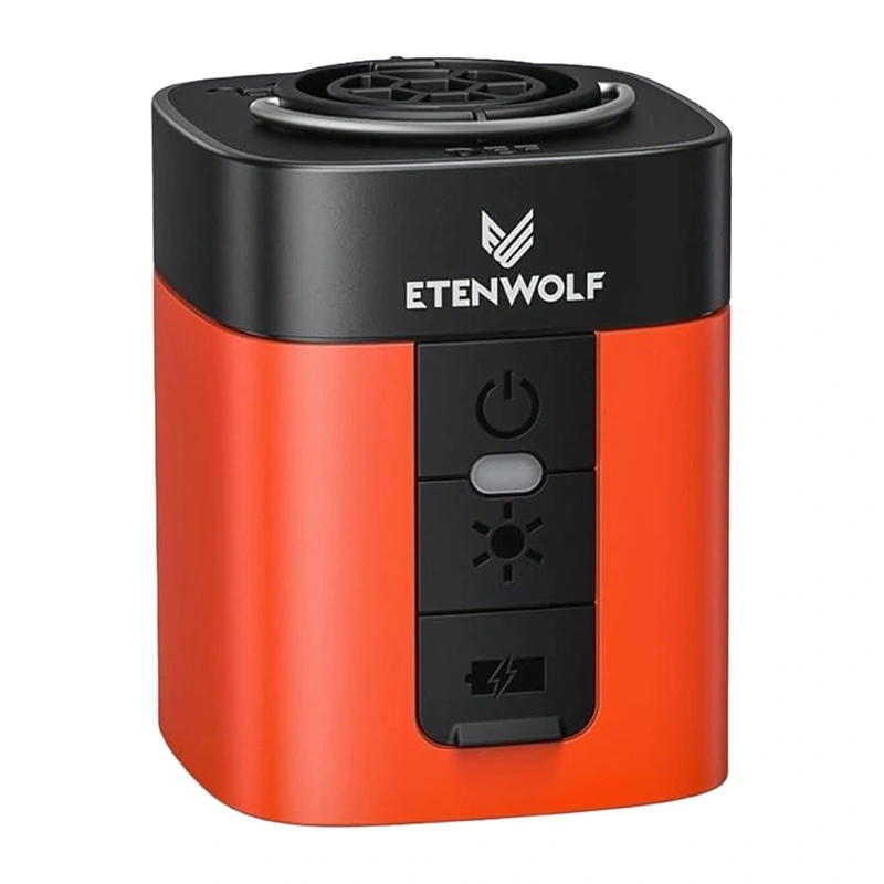 Gadgets - Pompa electrica Etenwolf AIR 3 de 2600 mAh (portocaliu)