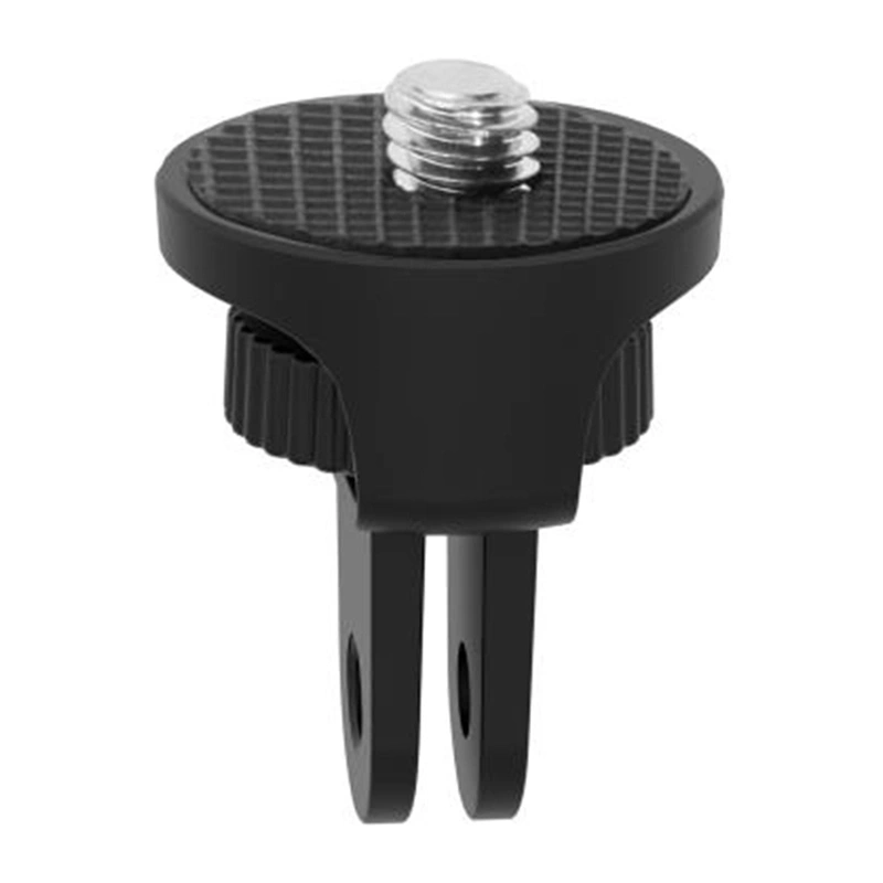 Gadgets - Suport Puluz cu filet reglabil de 1/4 inch pentru camere de actiune (negru)