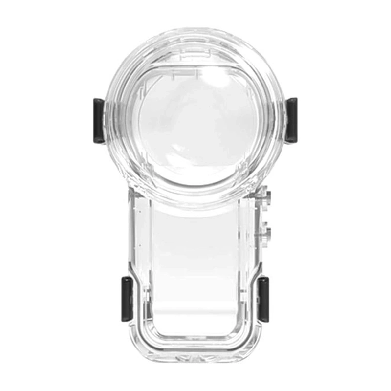 Gadgets - Husa impermeabila Puluz (60 m) cu sistem de prindere rapida pentru Insta360 X5 (transparenta)