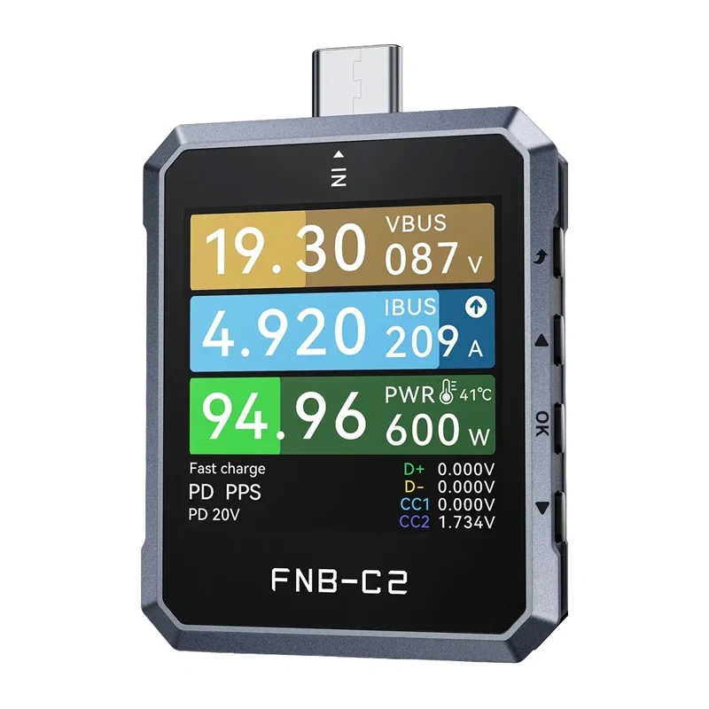 Gadgets - Tester USB FNIRSI FNB-C2