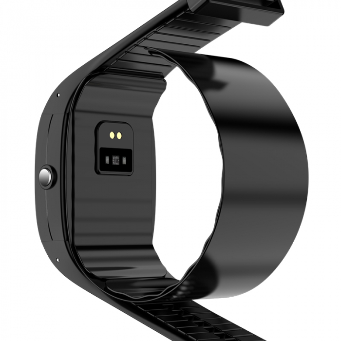 Smartwatch iSEN Watch P20 Negru, 1.3" HD, Tensiometru cu manseta gonflabila, Monitorizare familie, Ritm cardiac, Temperatura, Oxigen, 220mAh [7]