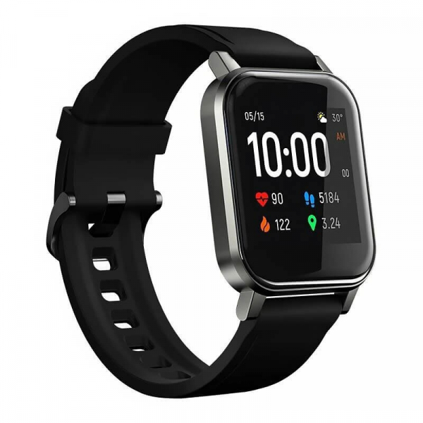 Smartwatch Xiaomi Haylou LS02, TFT 1.4 Touch Screen, Multi-sport, Bluetooth v5.0, IP68, 260mAh, Negru