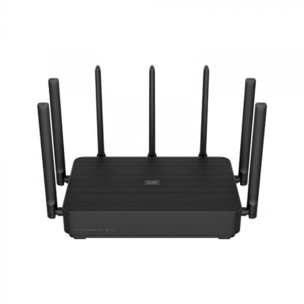 Router Wi-Fi Xiaomi Mi AIoT AC2350, Qualcomm QCA9563, 2183Mbps, 2.4G 5G dual band, LAN 1000M, OpenWRT, Global, Negru imagine noua