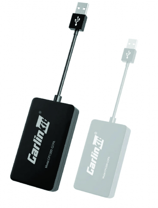 Adaptor USB wireless CarlinKit CPC200-CCPA Negru, WiFi 5G, Conectare prin cablu sau wireless, Kit auto integrat APK [2]