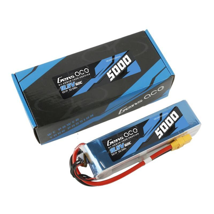 Akumulator LiPo Gens Ace Bashing 5000mAh 18.5V 60C 5S1P - XT90 [5]