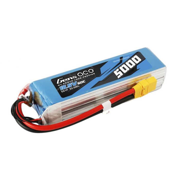 Akumulator LiPo Gens Ace Bashing 5000mAh 18.5V 60C 5S1P - XT90 [3]