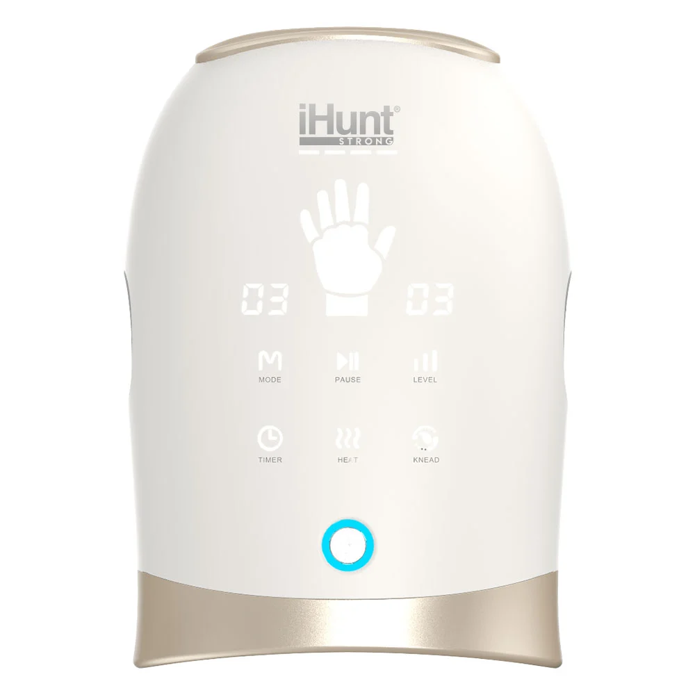 Aparat de Masaj pentru Mâini și Degete iHunt SPA HandMassage Heat Pro, Compresie cu Aer, Încălzire Duală, 6 Programe, Baterie 4000mAh [2]