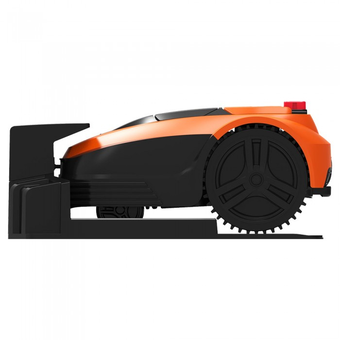 Robot de tuns gazonul iHunt RoboMower APP 2500m2 PRO, Control din aplicatie, Tastatura intuitiva, Autonomie 120min, 5200mAh, Portocaliu [4]