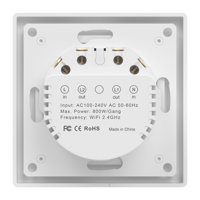 Avatto TS20-EU-W2 WiFi comutator usor tactil [3]