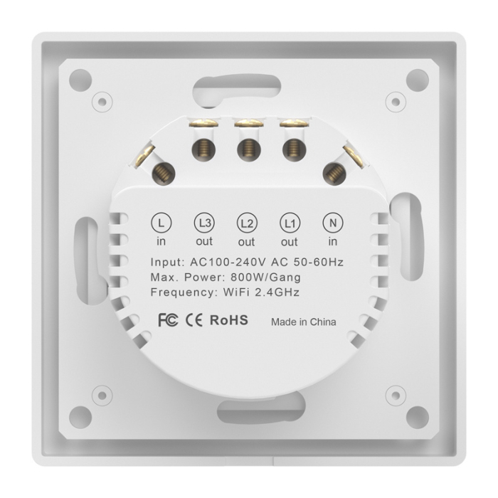 Avatto TS20-EU-W3 WiFi comutator de lumina tactil [3]
