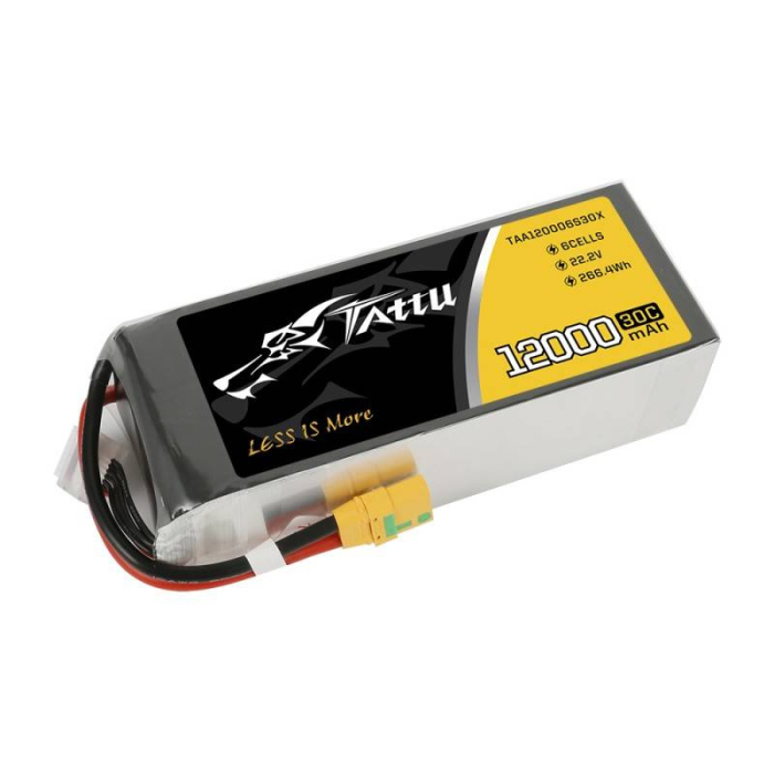 Baterie Tattu 12000mAh 22.2V 30C 6S1P XT90 [2]