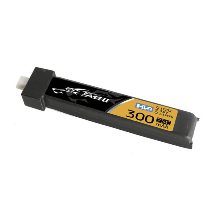 Baterie Tattu LiPo 300mAh 3.8V 75C 1S1P HV BT2.0.5 (5 buc) [3]