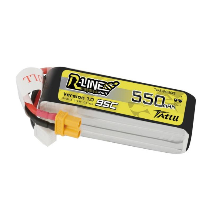 Baterie Tattu R-Line 550mAh 14.8V 95C 4S1P [4]