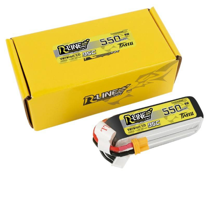 Baterie Tattu R-Line 550mAh 14.8V 95C 4S1P [5]