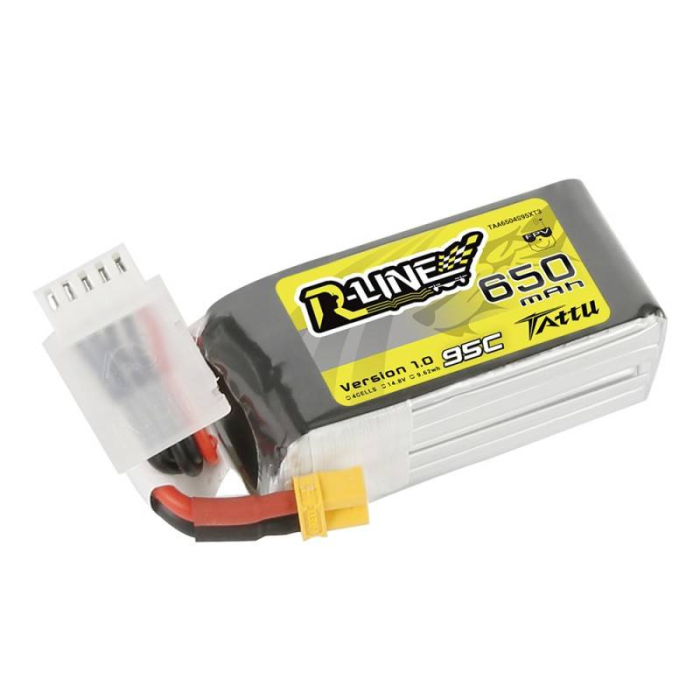 Baterie Tattu R-Line 650mAh 14,8V 95C 4S1P XT30 [2]