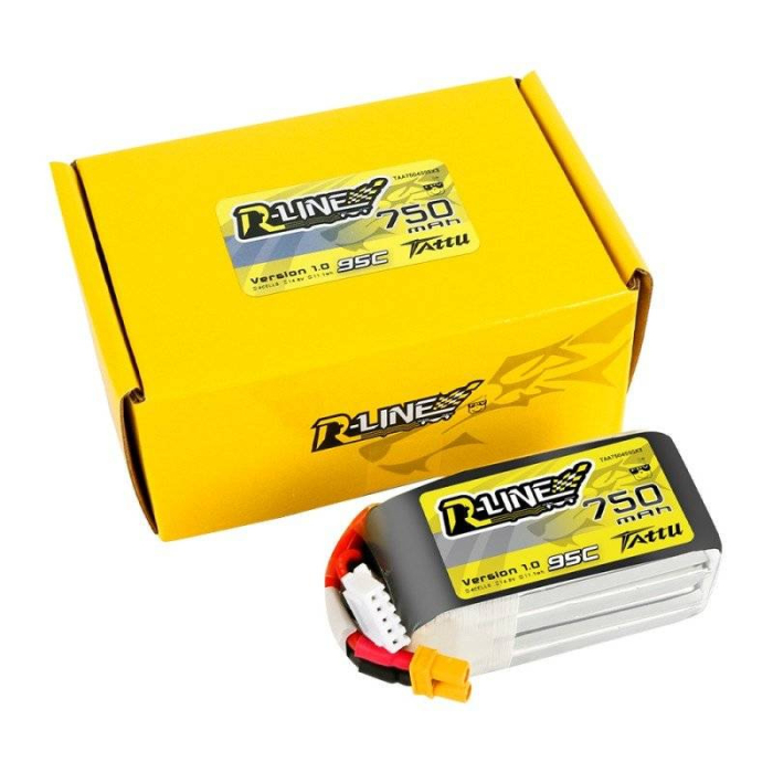 Baterie Tattu R-Line 750mAh 14.8V 95C 4S1P XT30 [5]