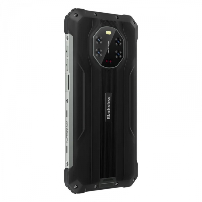 Telefon mobil Blackview BV8800 Negru, 4G, IPS 6.58" 90Hz, Filmare 2K, 8GB RAM, 128GB ROM, Android 11, Helio G96, NFC, 8380mAh, Dual SIM [6]