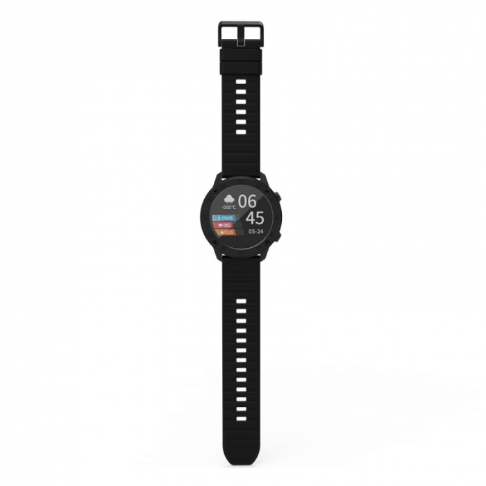 Okosóra Blackview X5 Fekete, TFT LCD 1,3" HD, Pulzusszám, Kalóriaszámláló, Bluetooth 5, Zene és kameravezérlés, Vízálló IP68, 260 mAh [5]