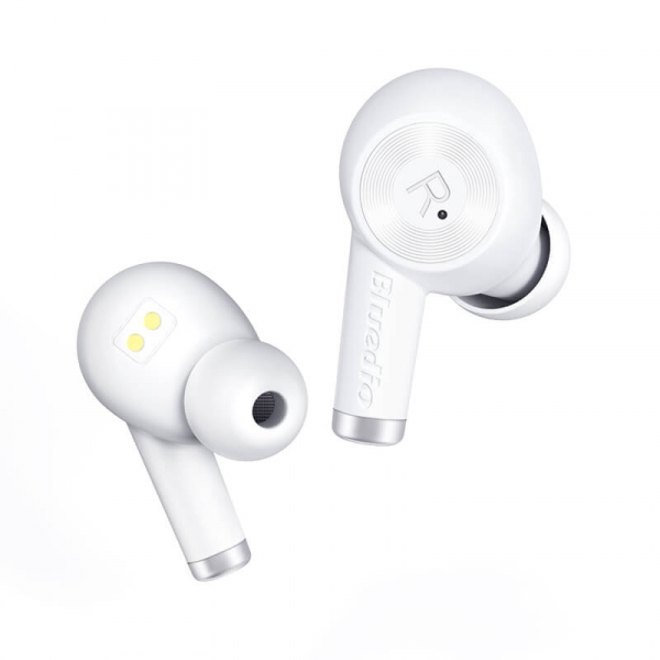 Casti bluetooth semi-in-ear Bluedio Elite Ei Alb cu cutie de incarcare si transport, Incarcare wireless, Microfon cu ANC, Bluetooth v5.0 [5]