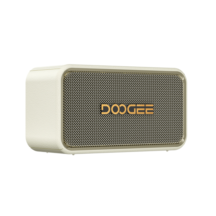 DOOGEE Field Rush Portable Speaker, Black, Bluetooth, 130W, 2.1 Stereo, Extra Bass, IP67, Subwoofer, TWS, Built-in Microphone, USB, Outdoor & Camping [6]