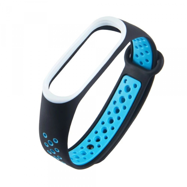 Bratara de schimb din TPE de inalta calitate pentru Xiaomi Mi band 3/4, in doua culori, cu aerisire, confortabila si rezistenta [7]