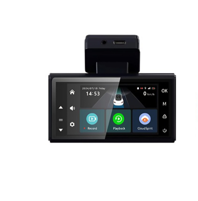 Cameră Auto iSEN P82 4G Duală 2K + 720P, 128MB RAM, 512MB ROM, GPS Beidou, Ecran 3" IPS, Monitorizare Remote, Loop Recording, G-Sensor, Suport 512GB [4]