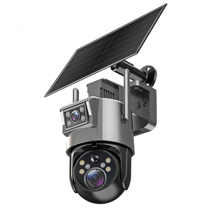 iSEN INGENIC T40N Megfigyelő Kamera Napelemes Panellel, 4G, 10X Optikai Zoom, 1080P, 350°/90°, Mozgásérzékelés, Éjjellátás, Dedikált Alkalmazás [3]