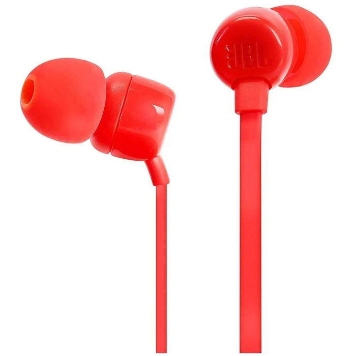 Fejhallgató JBL Tune 110, 3,5 mm-es jack, Red [3]