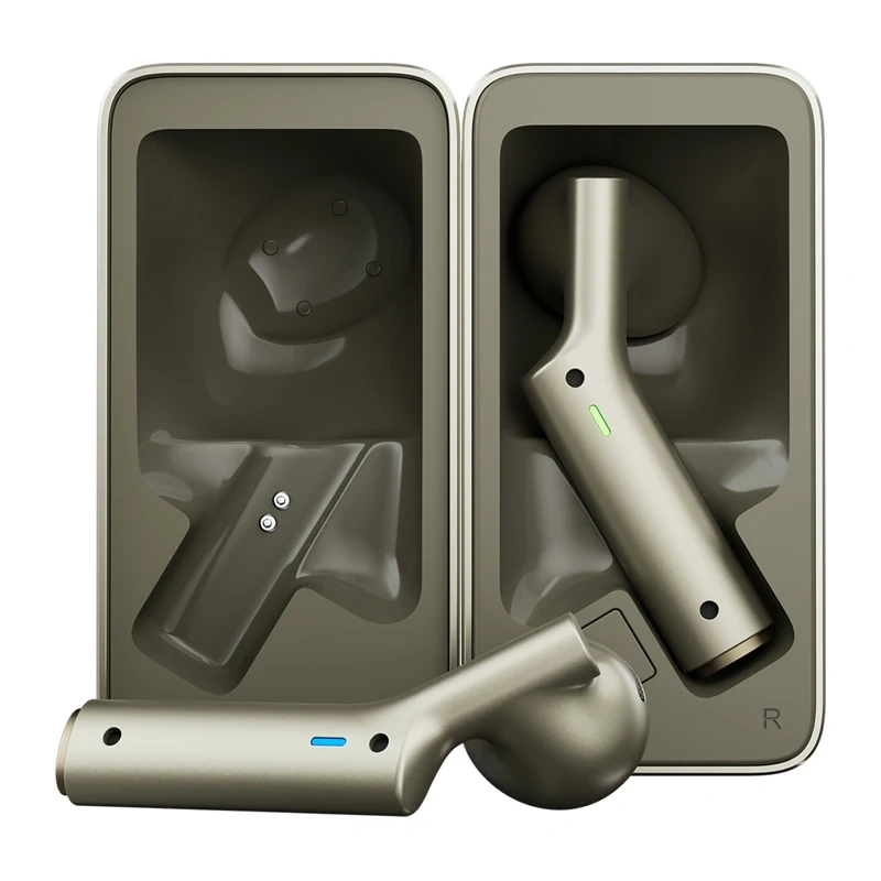 Casti intraauriculare TimeKettle W4 Plus TWS cu functie de traducere (aurii) [2]