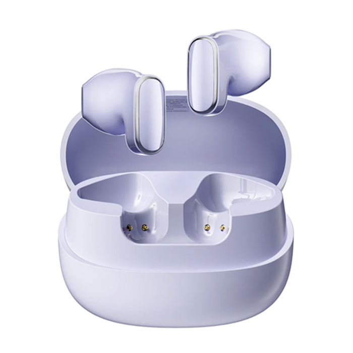 Blackview AirBuds 20 Vezeték Nélküli Fülhallgató, Lila, Bluetooth 5.4, 29 óra Üzemidő (400mAh), IPX7, DNS Zajcsökkentés, 13mm Driver, Érintésvezérlés [5]