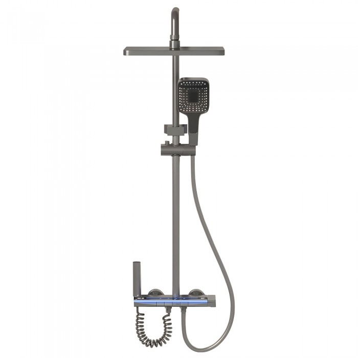 Set de dus smart, iHunt C15, Display LED, afisaj digital, 4 moduri de curgere, ajustabil