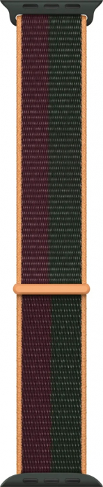 Curea Apple Watch Sport Loop, 41mm, Dark Cherry Forest Green