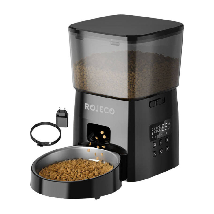 Dispenser alimente automat pentru animalute Rojeco 2L [4]
