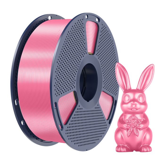 Filament de matase Sunlu PLA+ (roz) [2]