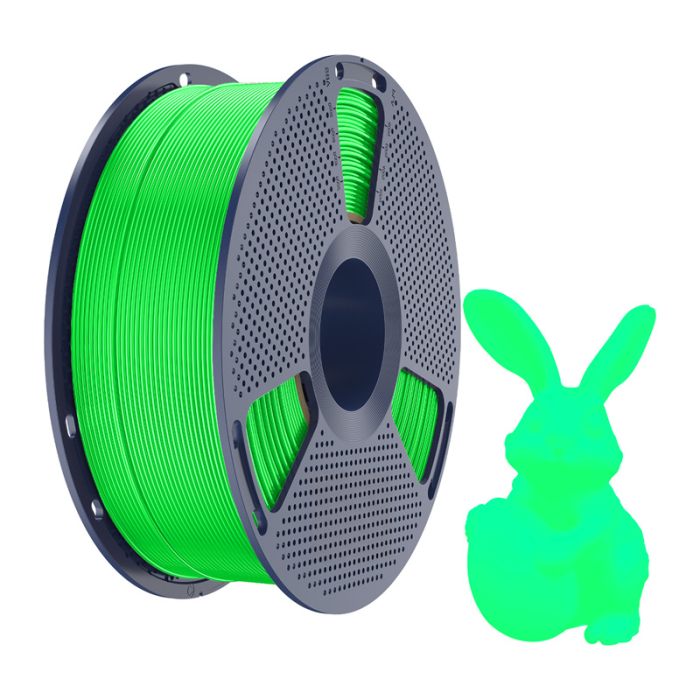 Filament Sunlu PLA care straluceste in intuneric (verde) [2]