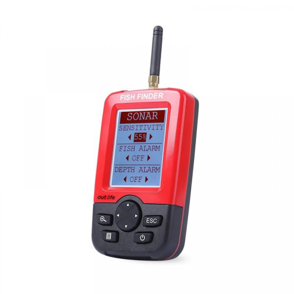 Fish Finder iSEN XJ01, Portable and intelligent fish finder, LCD screen, 100m Wireless Sonar Sensor, Sonar Echo Sounder [3]