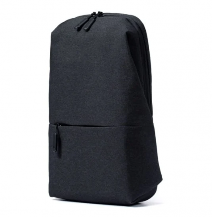 Ghiozdan pe umar (Rucsac) Multifunctional iSEN Urban Bag 2, Negru, Capacitate 4 litri/10Kg, Rezistent la apa si la uzura, Catarama ajustabila, Buzunar frontal [2]