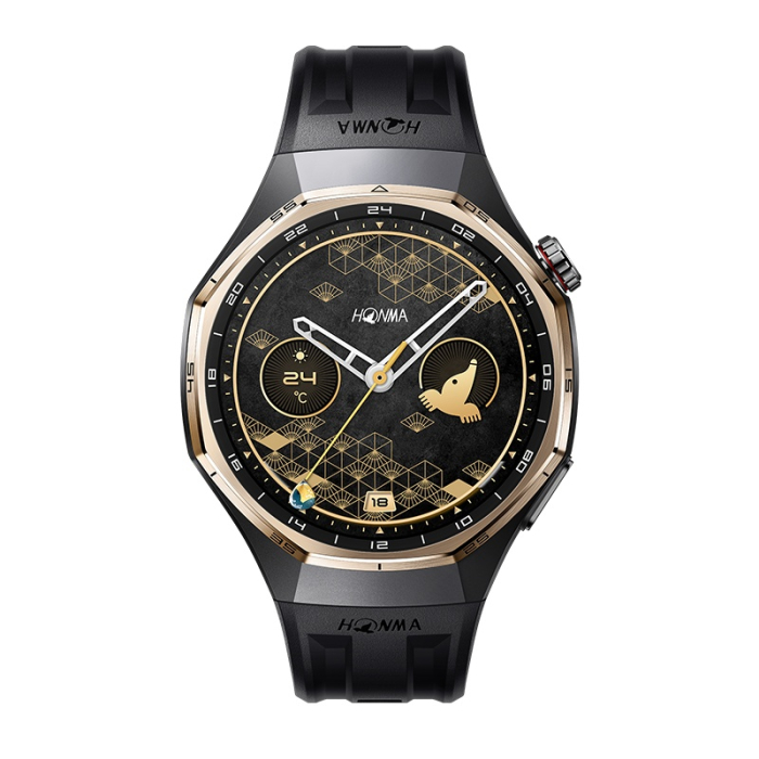 Honma x HUAWEI WATCH GT 6 Pro 46mm Black Fluoroelastomer Strap Premium Collection Gift Box [2]