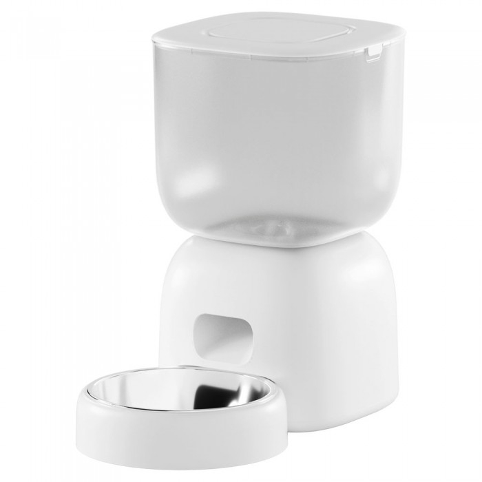 Automata etető és itató kisállatok számára, iHunt Smart Pet Care Pack, Programozható, Szűrőrendszer, iHuntHome alkalmazás, Csendes, 3L, Fehér [3]