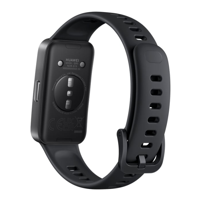 Huawei Band 10 Matte Black, Curea Fluoroelastomer Black [3]