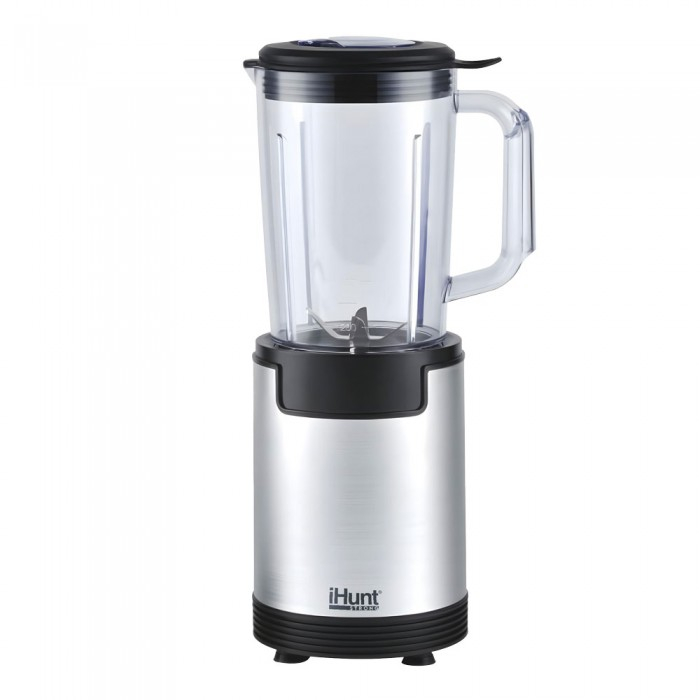 iHunt Bro 4 az 1-ben multifunkciós turmixgép szett, 900W teljesítmény, 18 000 RPM, 1L, 6 rozsdamentes acél penge [2]
