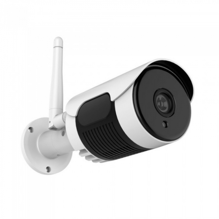 Camera de supraveghere iHunt Smart Outdoor Camera C310 WIFI Alb, 1080P FHD, Mod de noapte, Detectare miscare, Sunet bidirectional imagine noua